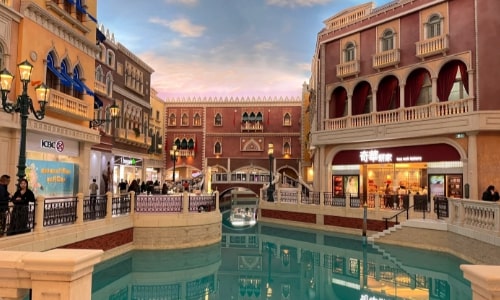 the Venetian Macao Resort Hotel tour